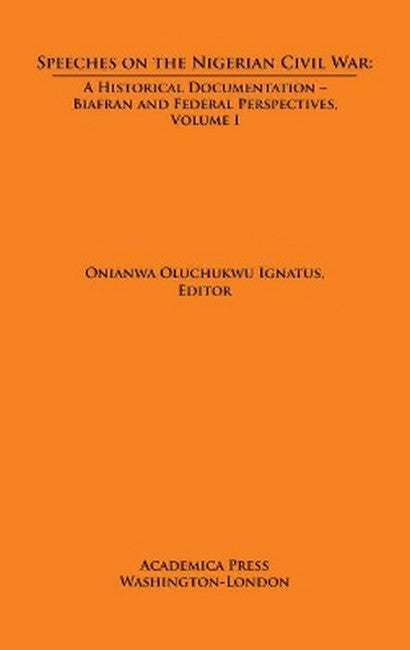 Speeches on the Nigerian Civil War