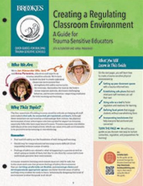 Creating a Regulating Classroom Environment