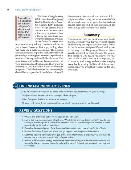 Fitness and Well-Being for Life 2/e