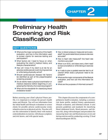 Advanced Fitness Assessment and Exercise Prescription 9/e