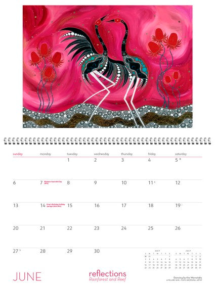 2027 Reflections - Rainforest and Reef Wall Calendar