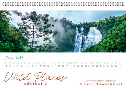 2027 Wild Places of Australia Desk Easel