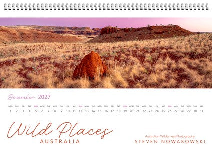2027 Wild Places of Australia Desk Easel