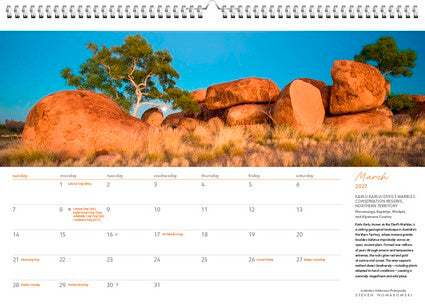 2027 Wild Places of Australia Wall Calendar