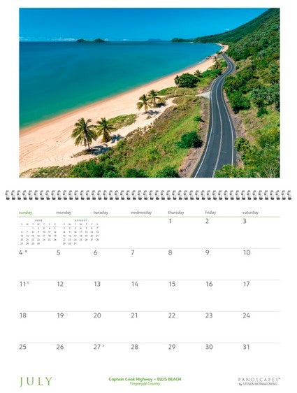 2027 - Tropical North Queensland - Panoscapes Wall Calendar