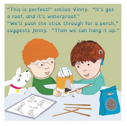 Rosa's Big Bird Feeder Experiment