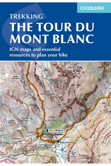 Tour du Mont Blanc Map Booklet