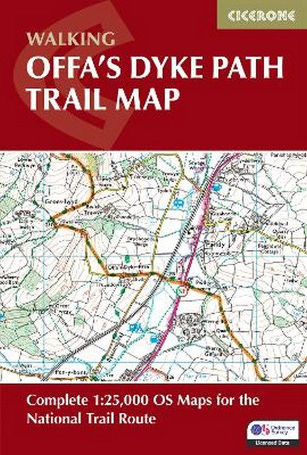 Offa's Dyke Path Trail Map 2/e
