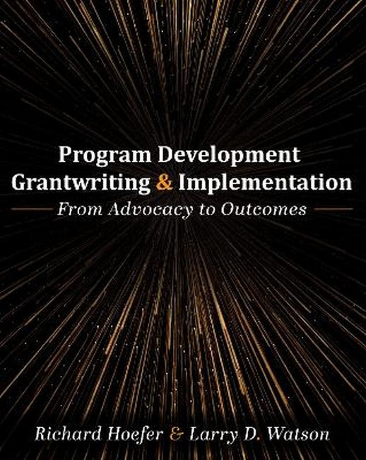 Program Development, Grantwriting, and Implementation