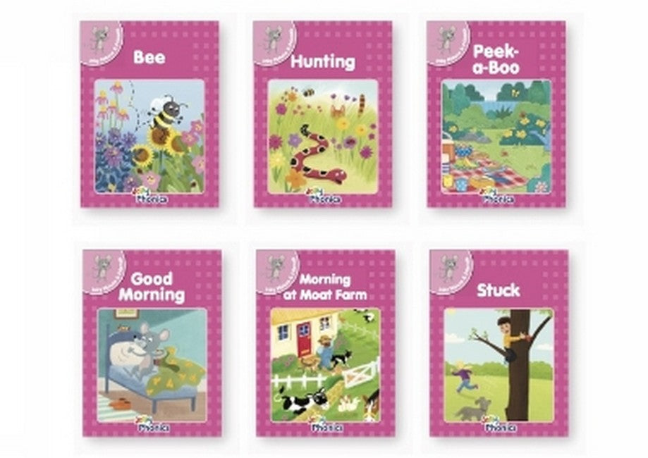 Jolly Phonics Pink Readers Inky Mouse & Friends