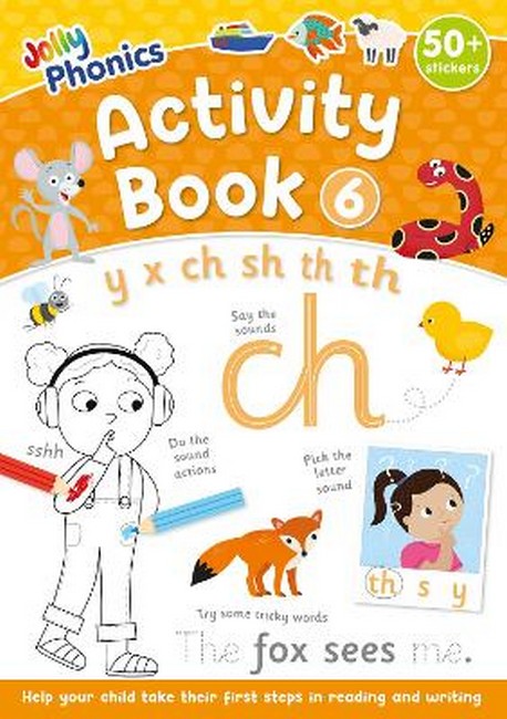 Jolly Phonics Activity Book 6