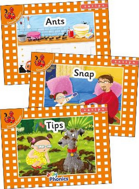 Jolly Phonics Orange Level Readers Set 1