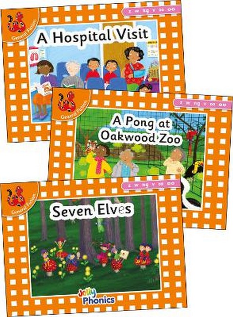 Jolly Phonics Orange Level Readers Set 5