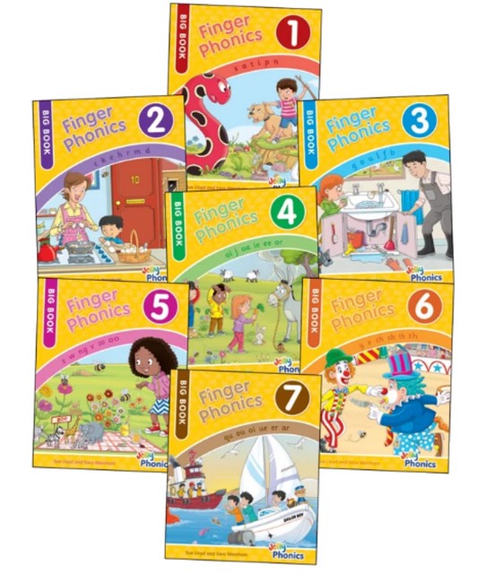 Finger Phonics Big Books 1-7