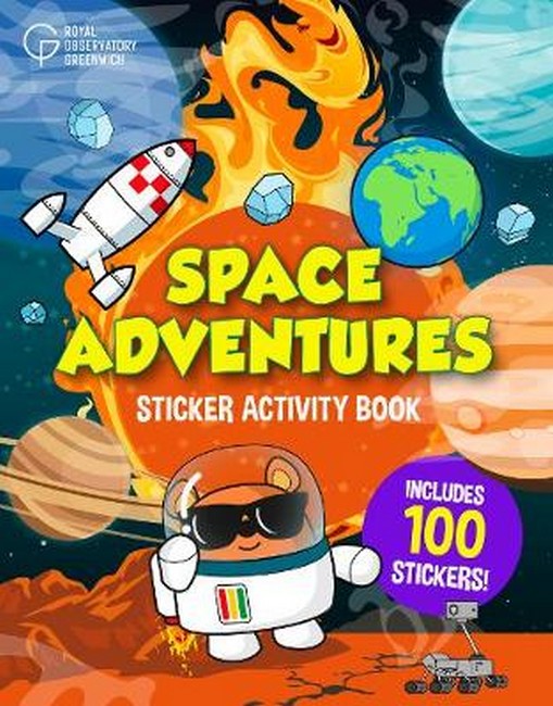 Space Adventures Sticker Activity Book