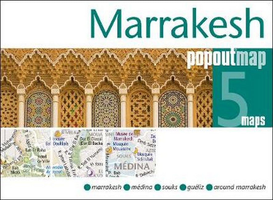 Marrakesh PopOut Map