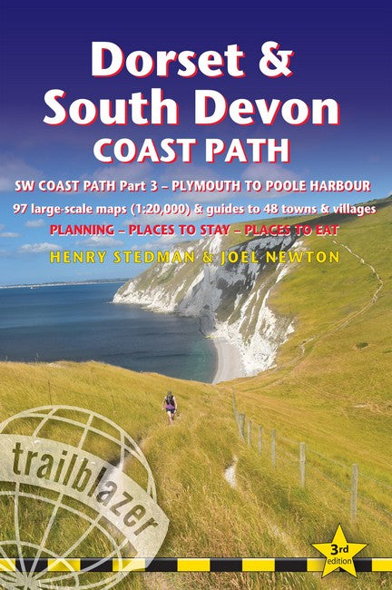 Dorset and South Devon Coast Path - guide and maps to 48 towns and villa