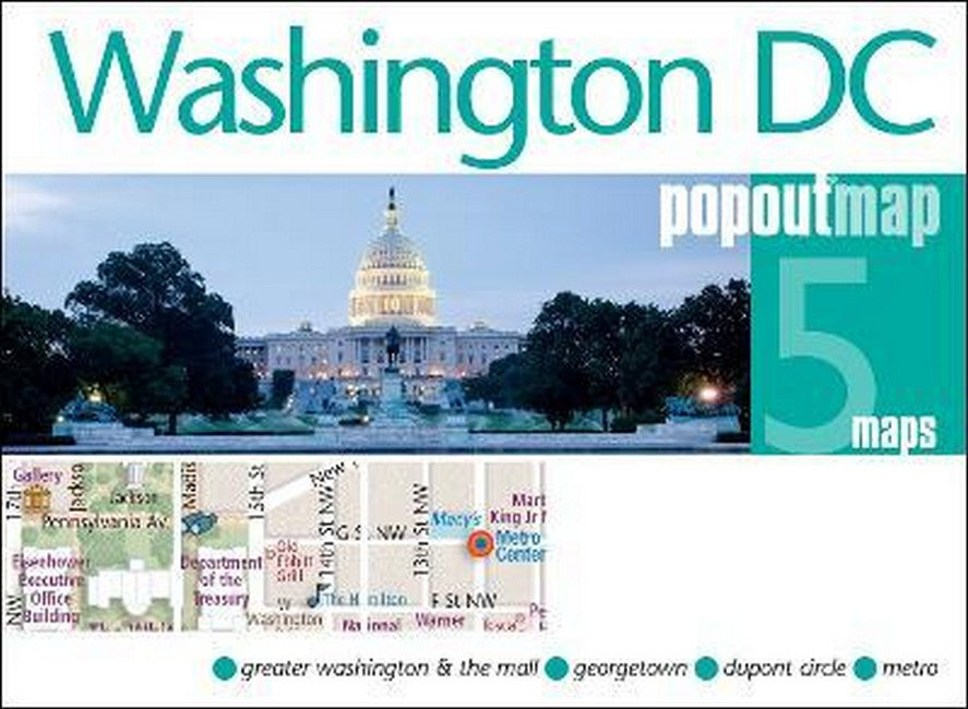 Washington DC PopOut Map