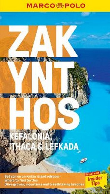 Zakynthos and Kefalonia Marco Polo Pocket Travel Guide - with pull out map 2/e