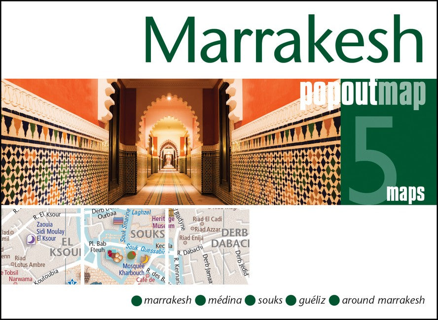 Marrakesh PopOut Map