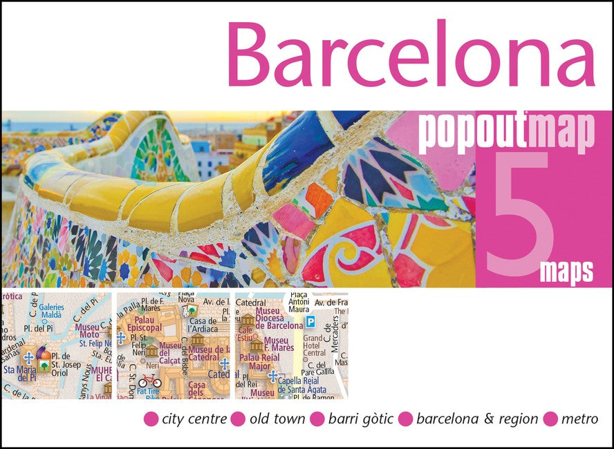 Barcelona PopOut Map