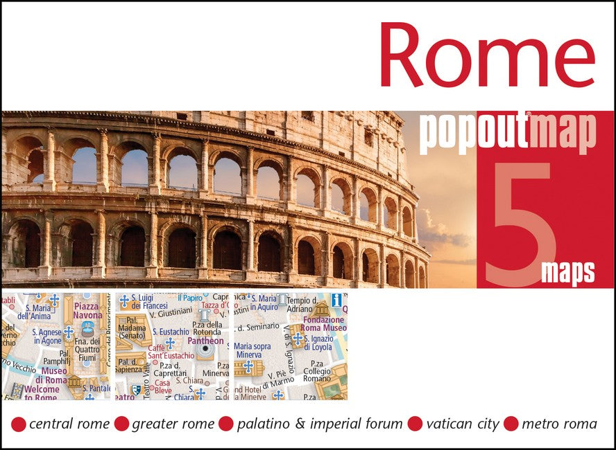 Rome PopOut Map 6/e