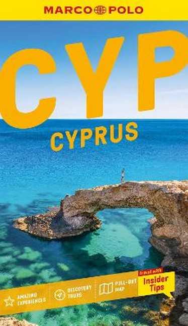 Marco Polo Cyprus Pocket Guide with Fold-Out Map | includes Paphos & Ayia Napa