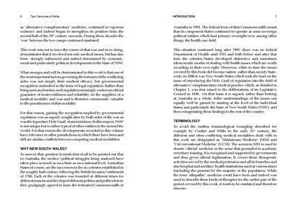 Two Centuries of Strife: Health Wars in New South Wales