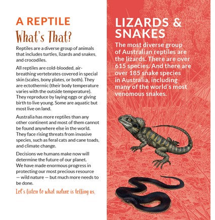 What's That? Australian Reptiles (HB)