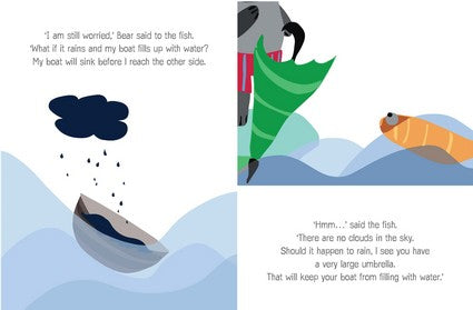 Bear Learns How To Be A Fish