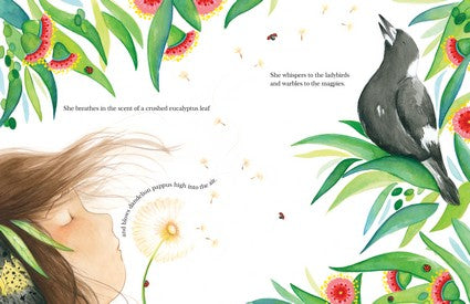 The Girl with a Feather in Her Hair