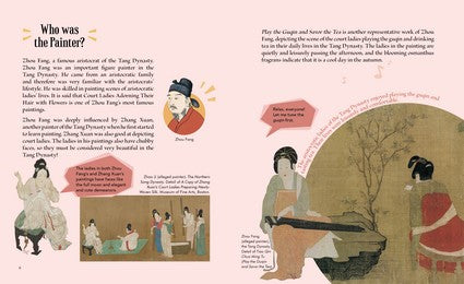 Court Ladies Adorning their Hair with Flowers