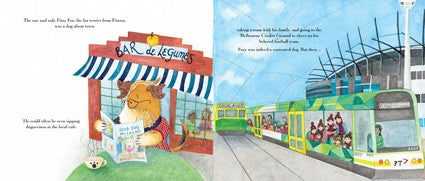 Fitzy Fox at the Museum