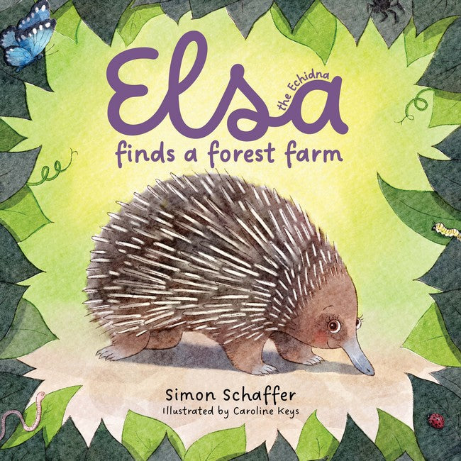 Elsa the Echidna finds a forest farm