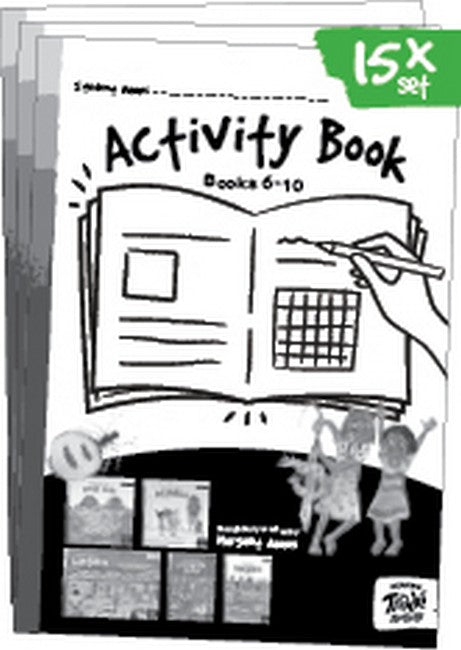 Reading Tracks Activity Book 6 to 10 Pack