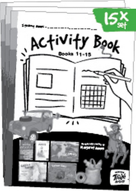 Reading Tracks Activity Book 11 to 15 Pack