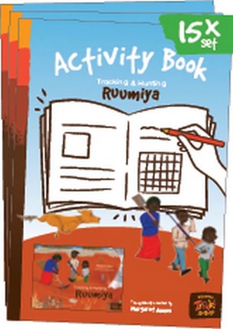 Tracking and Hunting Ruumiya Activity Book Pack