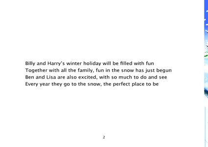 Billy and Harry go on a Winter Holiday