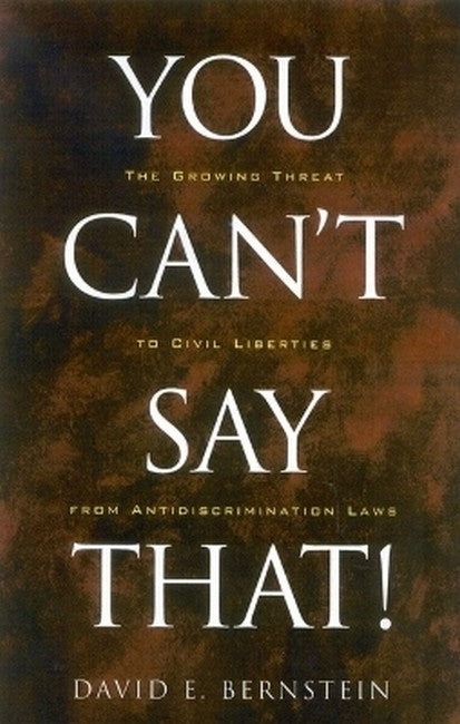 You Can't Say That!