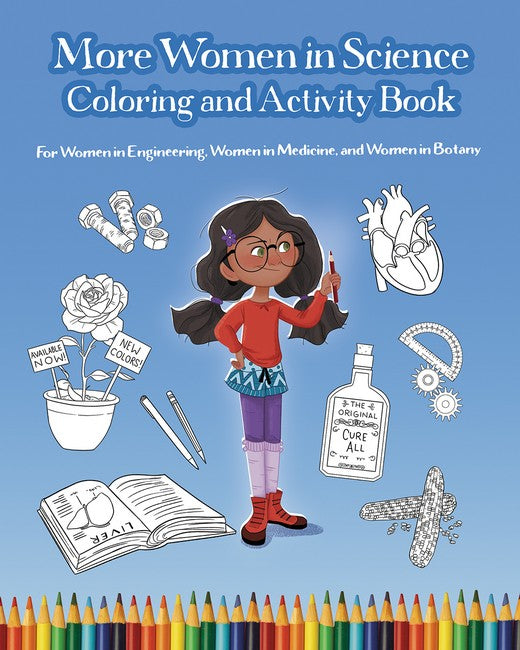 More Women in Science Coloring and Activity Book