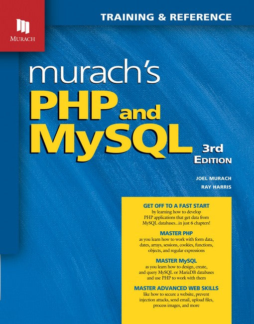 Murach's PHP and MySQL 3/e