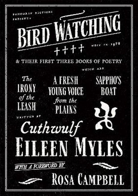 Bird Watching and Their First Three Books of Poetry