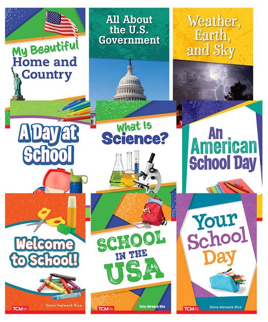 Get Ready Vocabulary Readers Complete 9-Book Set