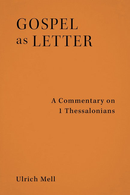 Gospel as Letter