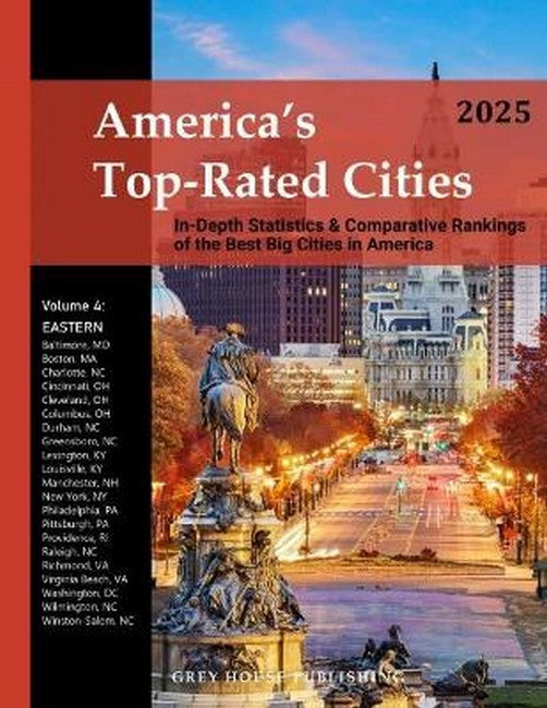 America's Top-Rated Cities, Vol. 4 East, 2025 32/e
