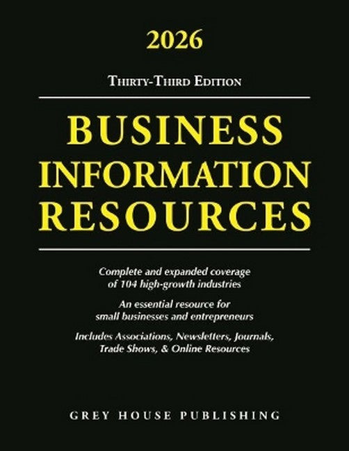 Business Information Resources, 2026 33/e