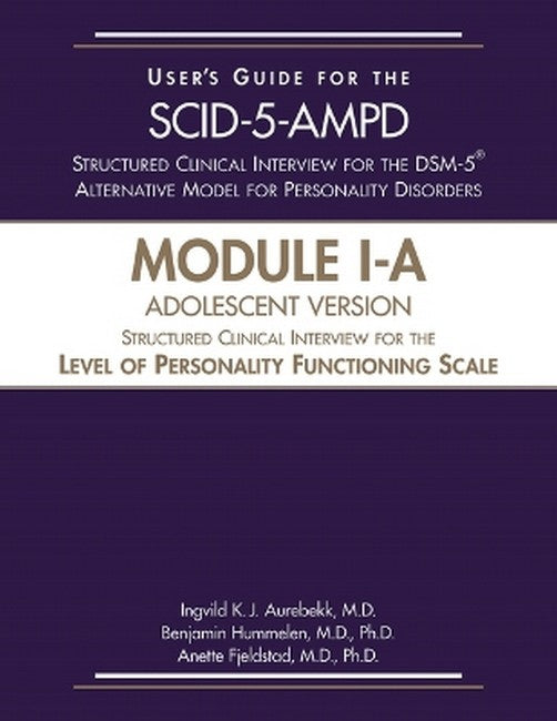 User's Guide for the Structured Clinical Interview for the DSM-5 (R)